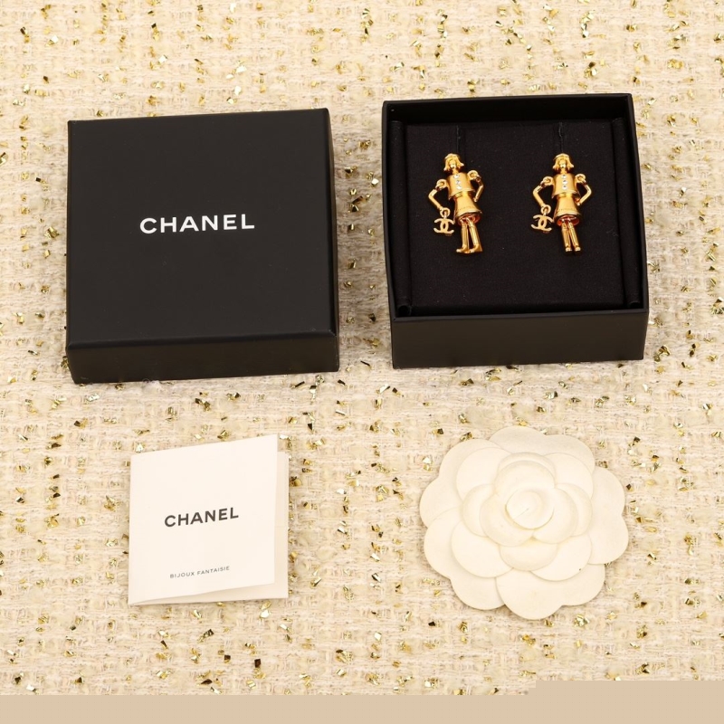 Ch*el earrings